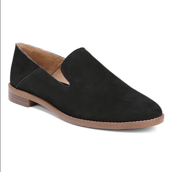 Franco Sarto Shoes - Franco Sarto by Anthropologie black suede loafers